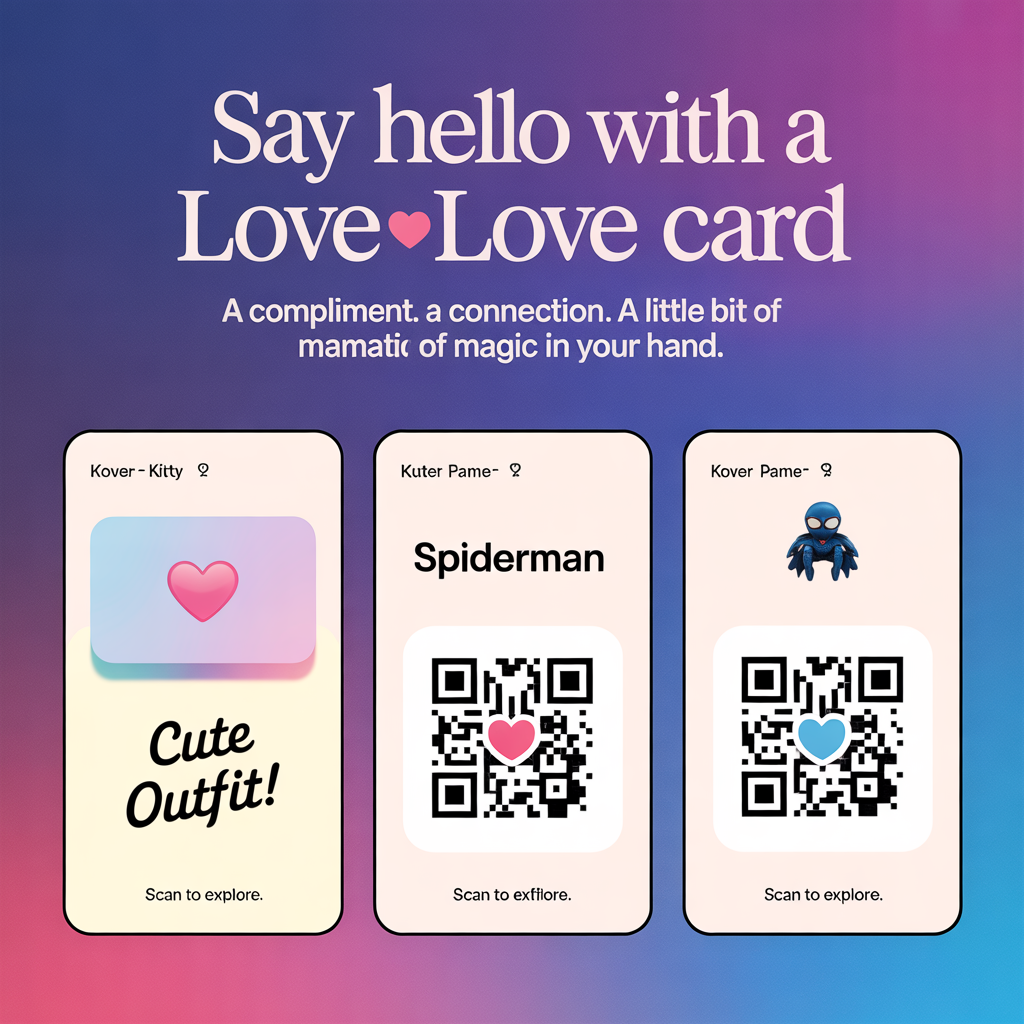 Love Love Card Design 1